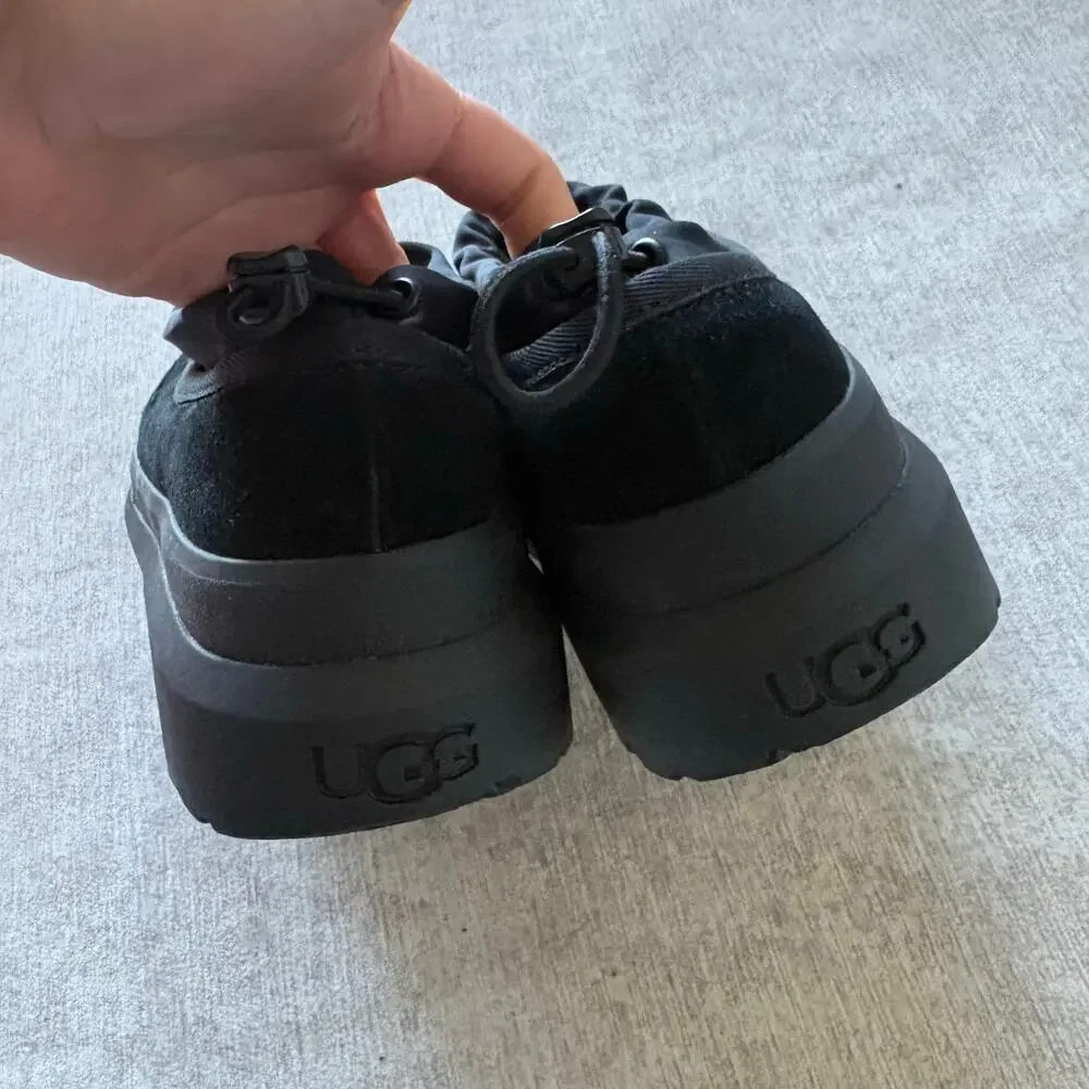 NWOT UGG Tasman Weather Hybrid slip-on shoes in black - Picture 3 of 5